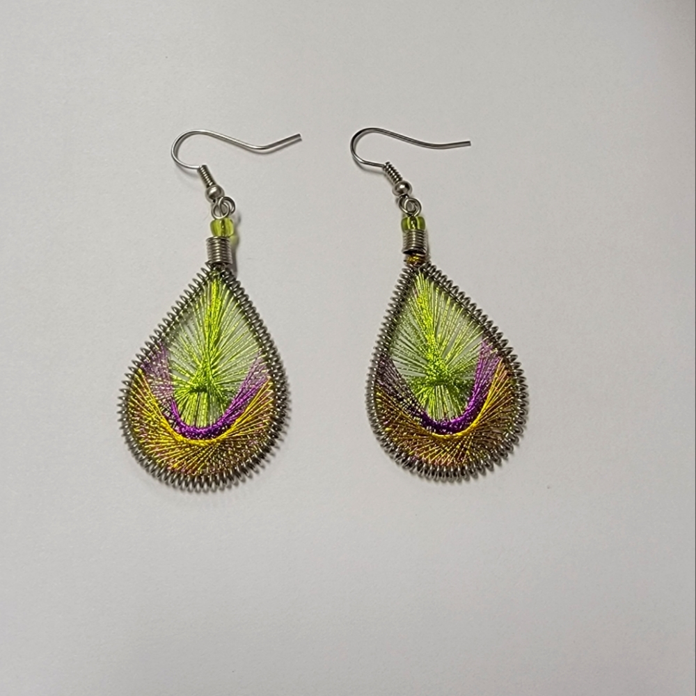 Peacock Style Earrings